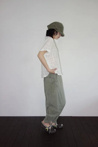 Shoji Pigment Banding Balloon Pants