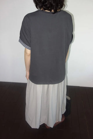 [3 colors] Bath Rock Frill Pumpkin Long Skirt