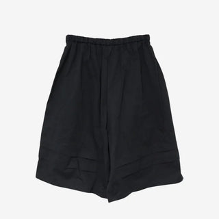 [2 colors] 7-part banded Bermuda shorts