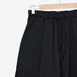 [2 colors] 7-part banded Bermuda shorts