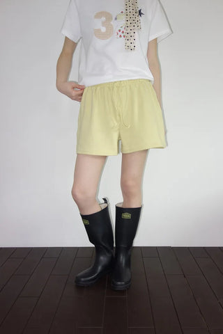 [2 colors] Toddy's Embroidery Patch Short-Sleeve T-Shirt