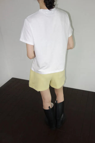 [9 colors] Teppo Vivid Banding Shorts