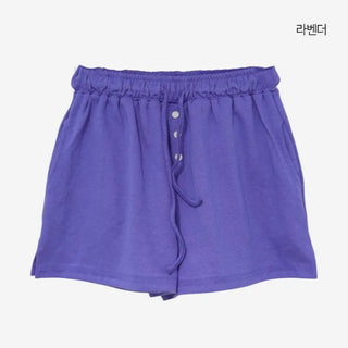 [9 colors] Teppo Vivid Banding Shorts