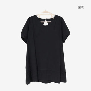[2 colors] Tutu Lace Pintuck Dress