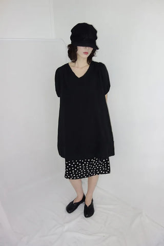 [2 colors] Tutu Lace Pintuck Dress
