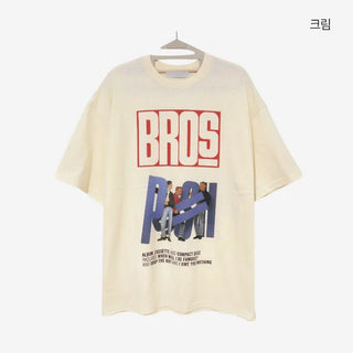 [2 colors] Brosprint Overfit Short Sleeve T-Shirt