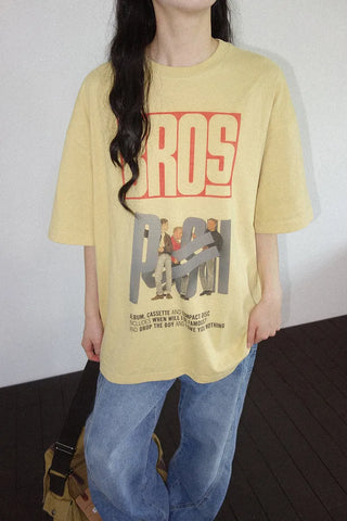 [2 colors] Brosprint Overfit Short Sleeve T-Shirt