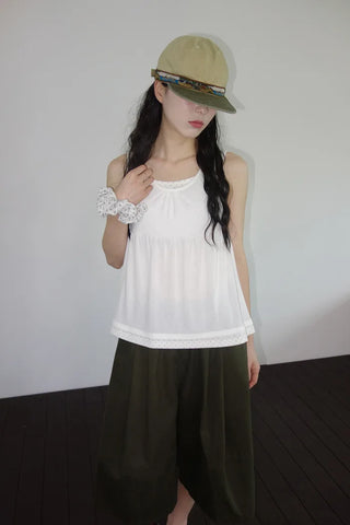 [3 colors] Search Layered Dot Sleeveless