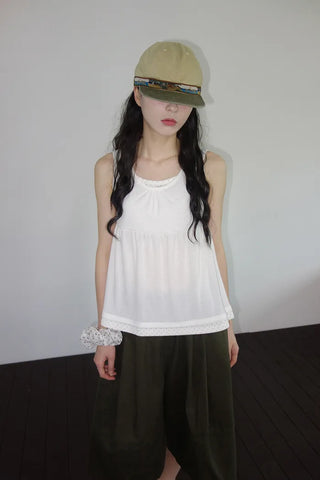 [3 colors] Search Layered Dot Sleeveless