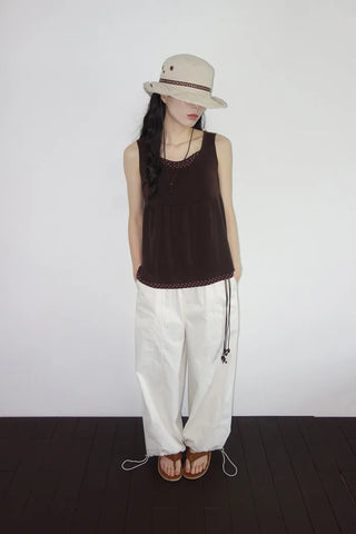 [3 colors] Search Layered Dot Sleeveless