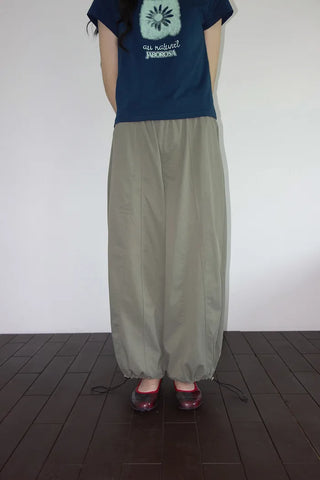 [3 colors] Yacht Bass Rock Banding Wide Pants