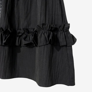 [2 colors] Rimatsu Check Ankle Frill Skirt