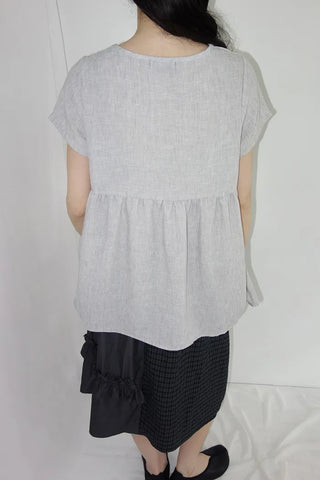 [2 colors] Rimatsu Check Ankle Frill Skirt