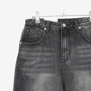 [3 colors] Nemoba Pintuck Denim Bermuda Pants