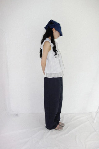 [3 colors] Nick Vivid Cotton Wide Pants
