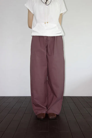 [3 colors] Nick Vivid Cotton Wide Pants
