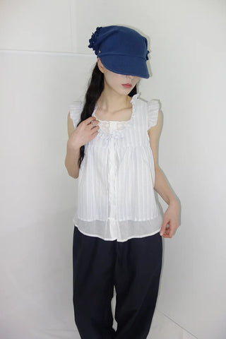 [3 colors] Nick Vivid Cotton Wide Pants