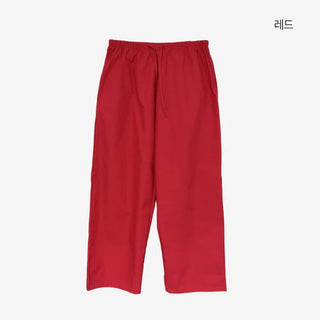 [3 colors] Nick Vivid Cotton Wide Pants
