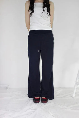 [4 colors][Selectable length] Air-cooled bootcut pants