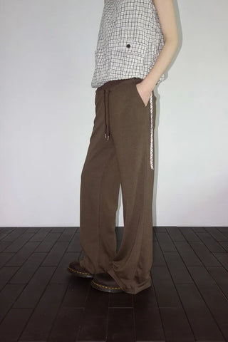 [4 colors][Selectable length] Air-cooled bootcut pants