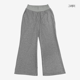 [4 colors][Selectable length] Air-cooled bootcut pants
