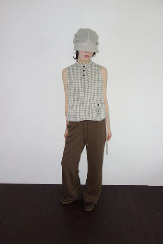 [4 colors][Selectable length] Air-cooled bootcut pants