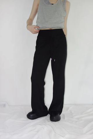 [4 colors][Selectable length] Air-cooled bootcut pants