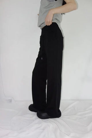 [4 colors][Selectable length] Air-cooled bootcut pants