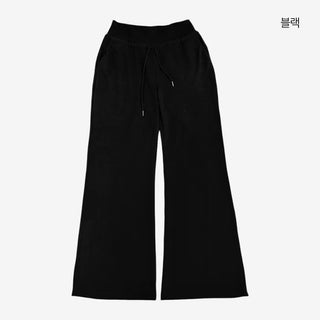 [4 colors][Selectable length] Air-cooled bootcut pants