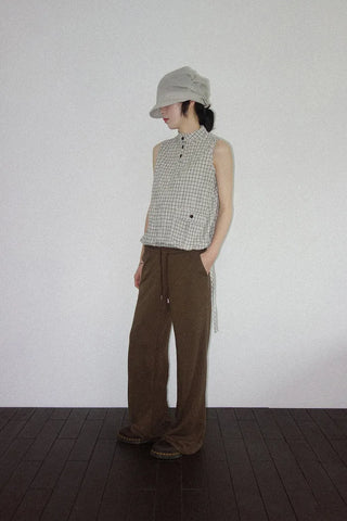 [4 colors][Selectable length] Air-cooled bootcut pants
