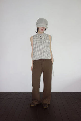 [4 colors][Selectable length] Air-cooled bootcut pants