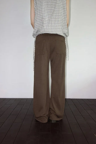 [4 colors][Selectable length] Air-cooled bootcut pants