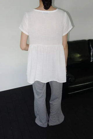 [4 colors][Selectable length] Air-cooled bootcut pants