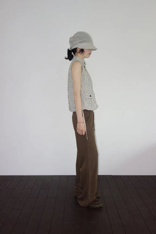 [4 colors][Selectable length] Air-cooled bootcut pants