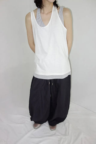 [3 colors] Latch Layered Dangle Sleeveless