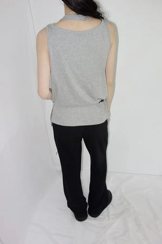 [3 colors] Latch Layered Dangle Sleeveless