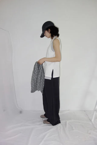 [3 colors] Latch Layered Dangle Sleeveless