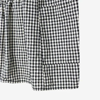 [3 colors] Henley neck pocket blouse