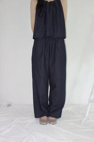 [4 colors] Leader Stripe Banding Pants