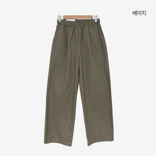 [4 colors] Leader Stripe Banding Pants