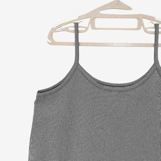 [3 colors] Mate Check Frillless Dress