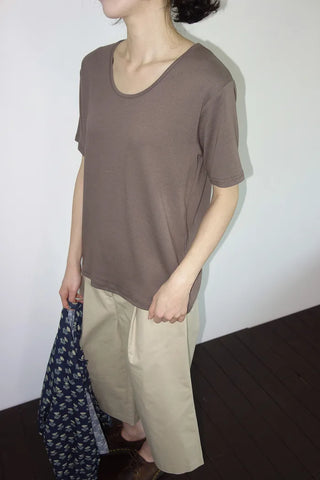 [3 colors] Flared Pintuck Bermuda Pants