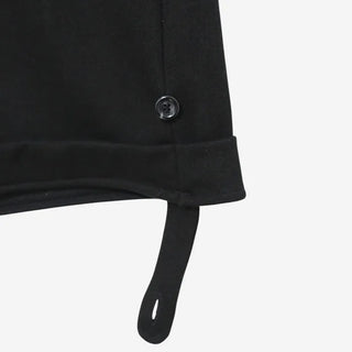 [4 colors] Roll-up Banding Bermuda Pants