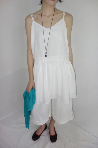 [4 colors] Roll-up Banding Bermuda Pants