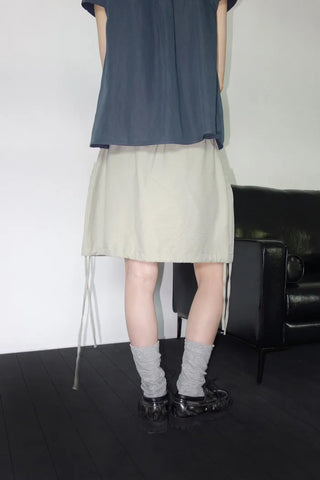 [3 colors] Jose Pumpkin Balloon Midi Skirt