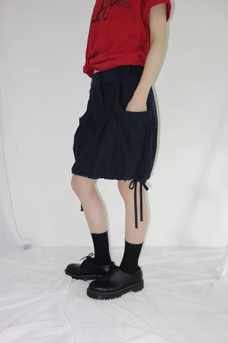 [3 colors] Jose Pumpkin Balloon Midi Skirt