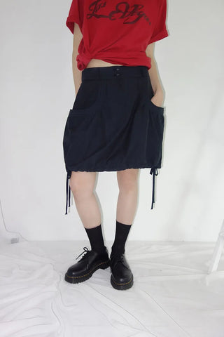 [3 colors] Jose Pumpkin Balloon Midi Skirt