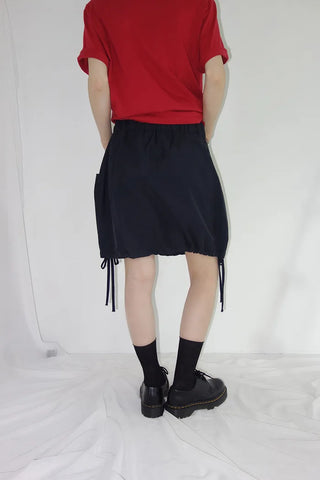 [3 colors] Jose Pumpkin Balloon Midi Skirt