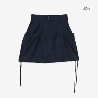 [3 colors] Jose Pumpkin Balloon Midi Skirt