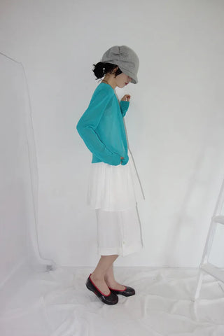 [10 colors] Michichi Sheer Round Cardigan